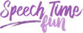 Speech time fun logo Speech time fun logo
