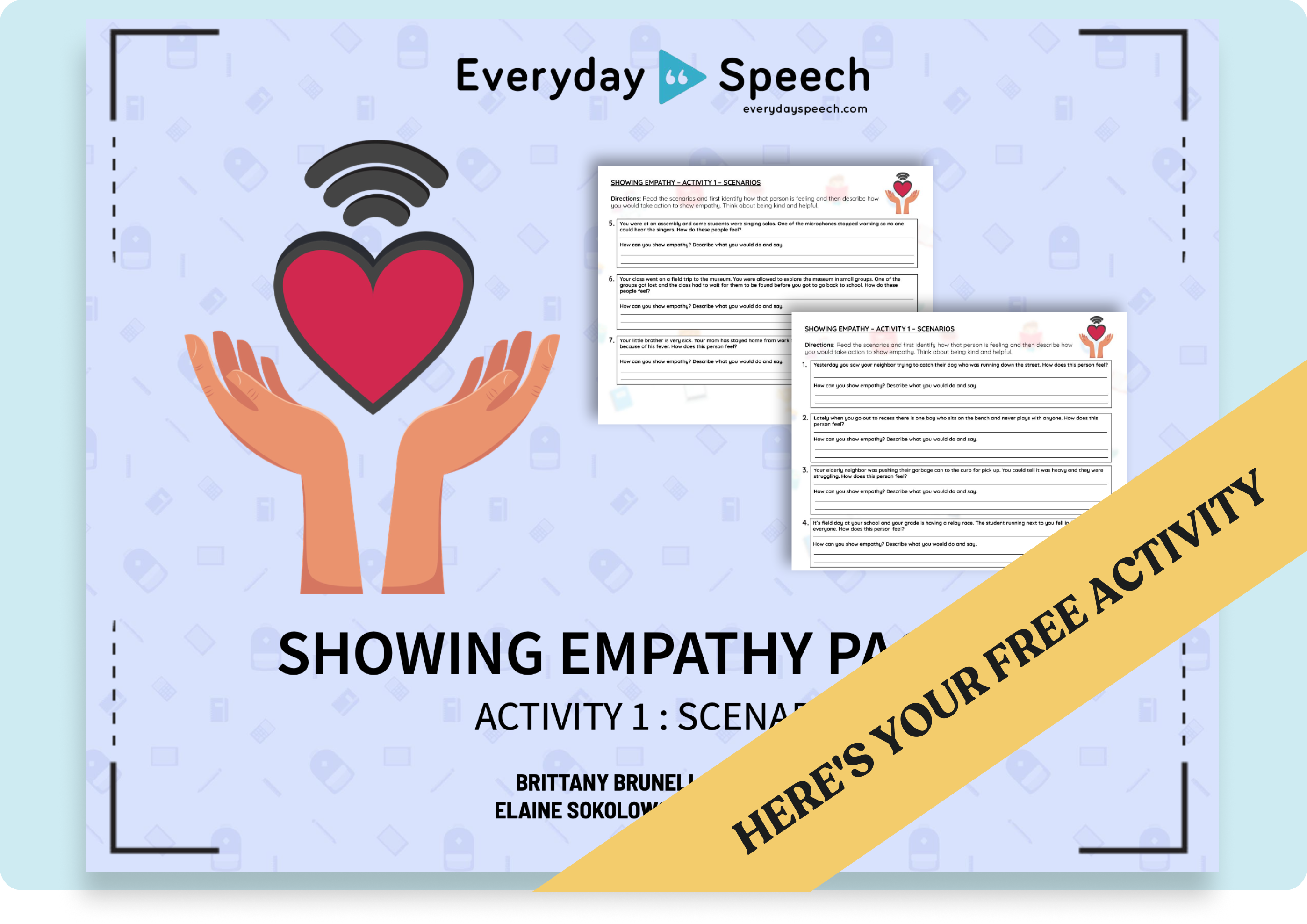 Elementary School Perspective Taking Packet: Showing Empathy
