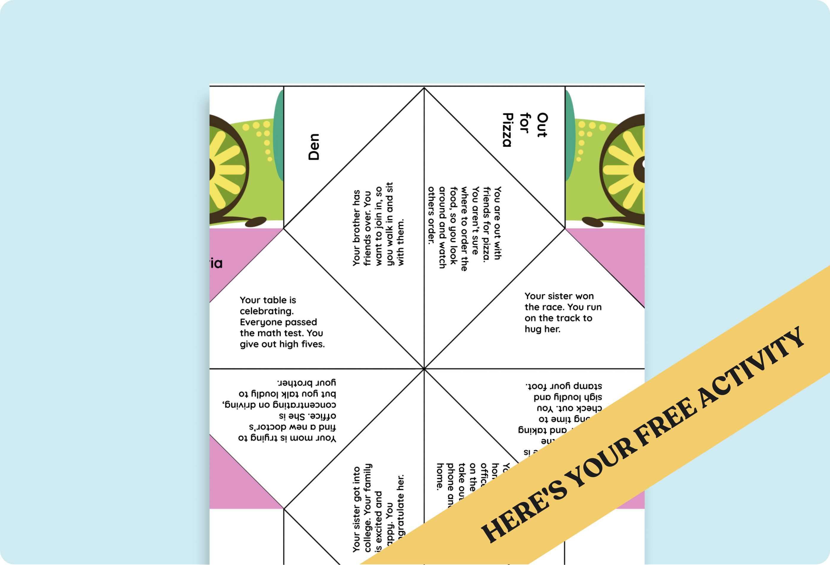 Middle School Situational Awareness Activity: Chameleon Catcher